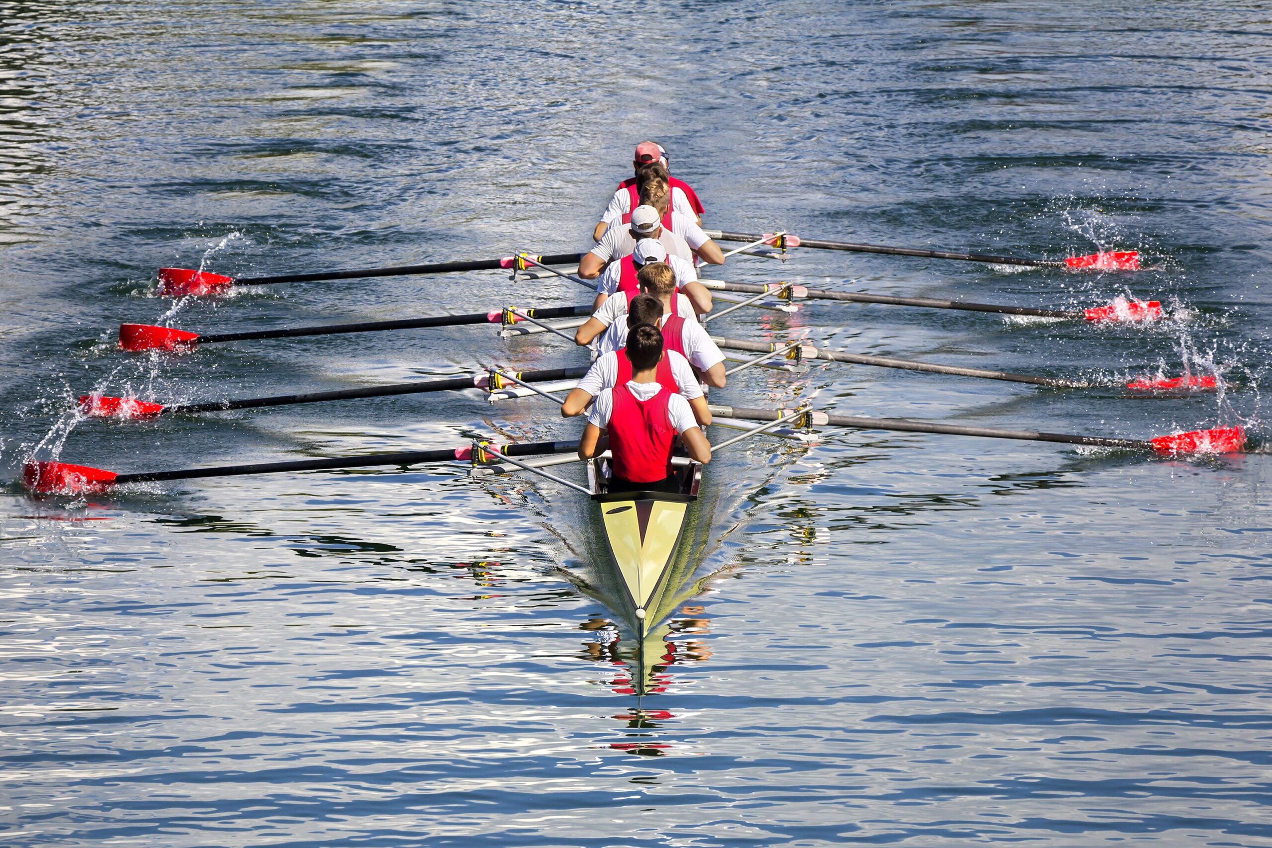 Rowing in the same direction